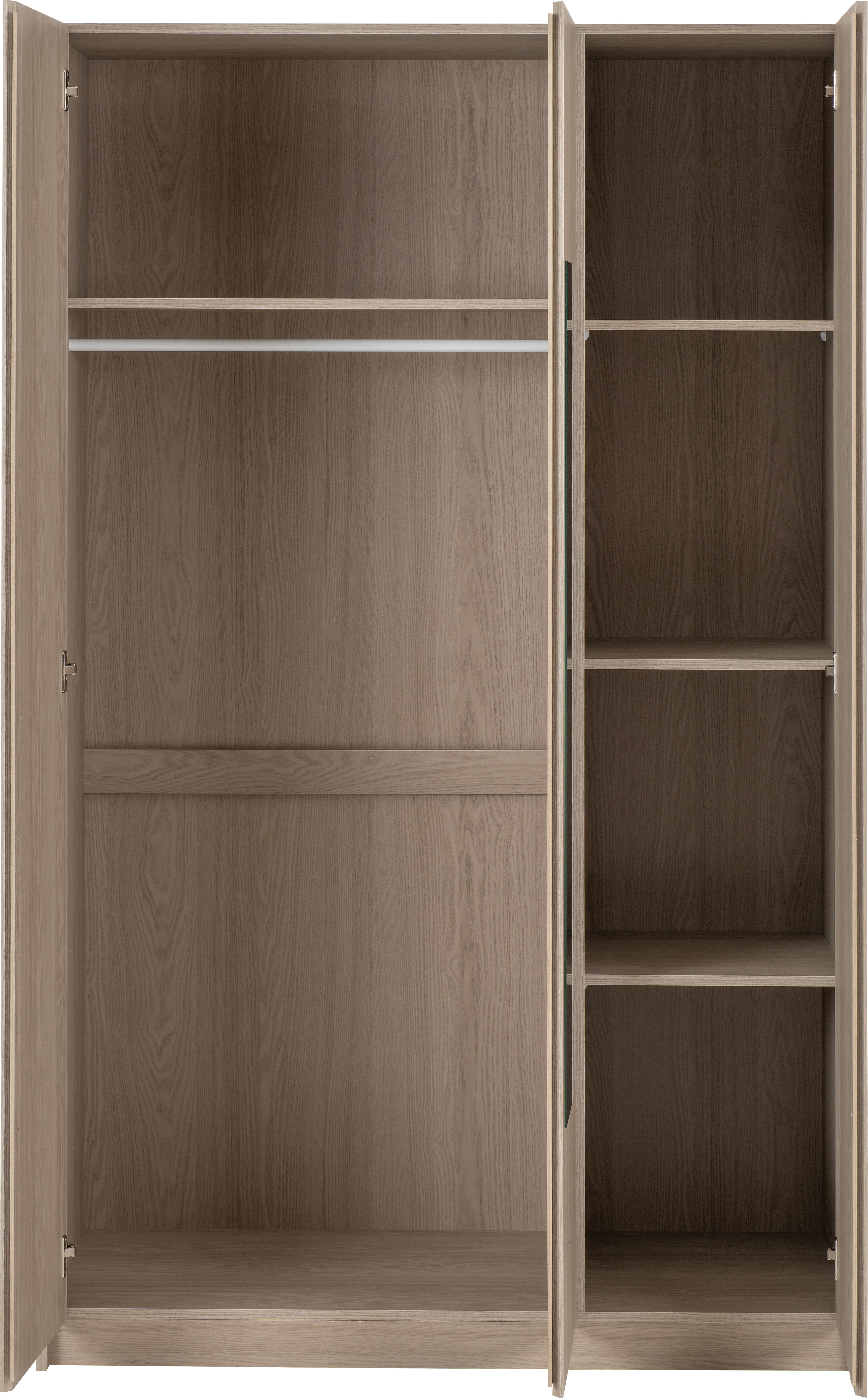 PARIS 3 DOOR MIRRORED WARDROBE