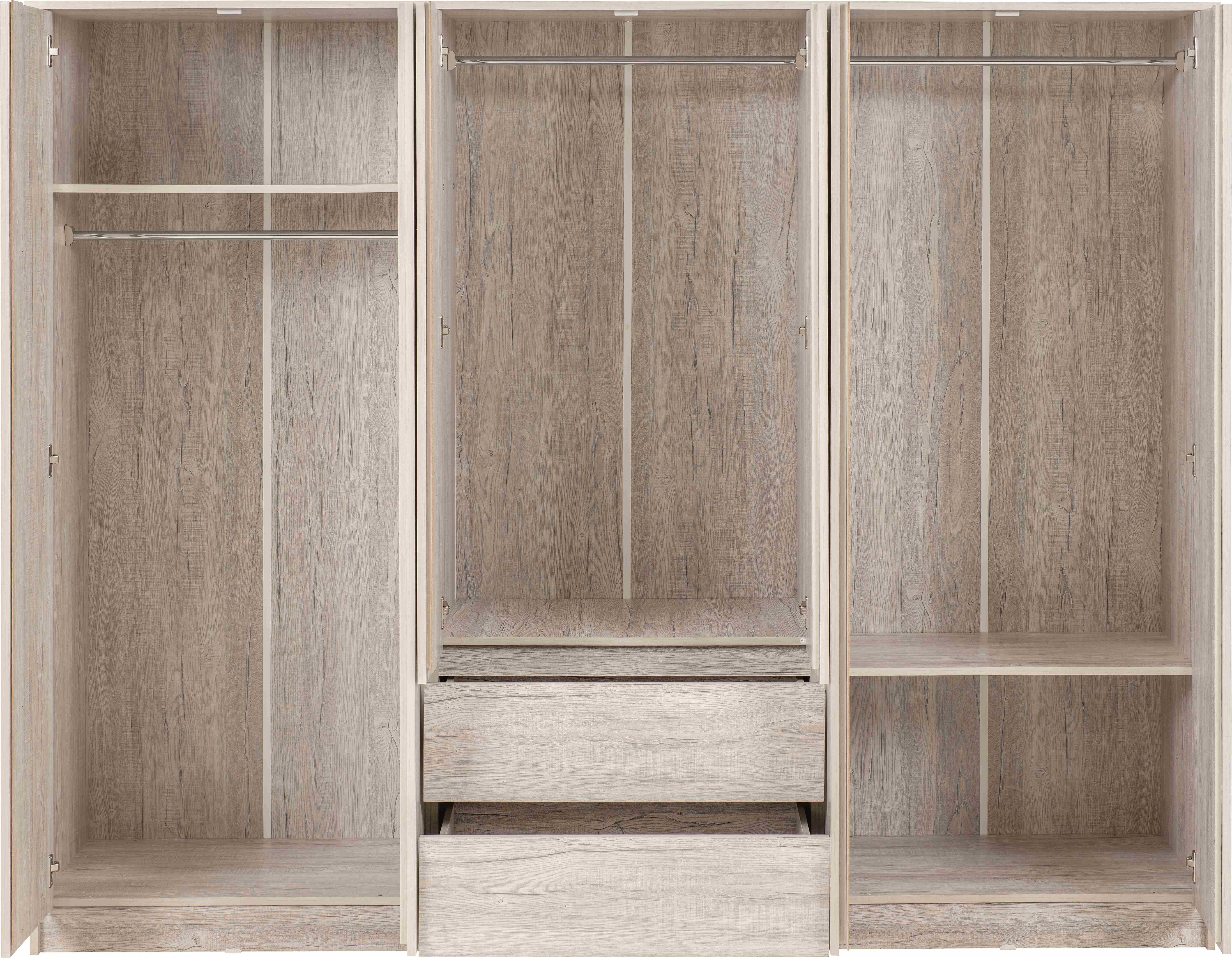 MALVERN 6 DOOR 2 DRAWER WARDROBE