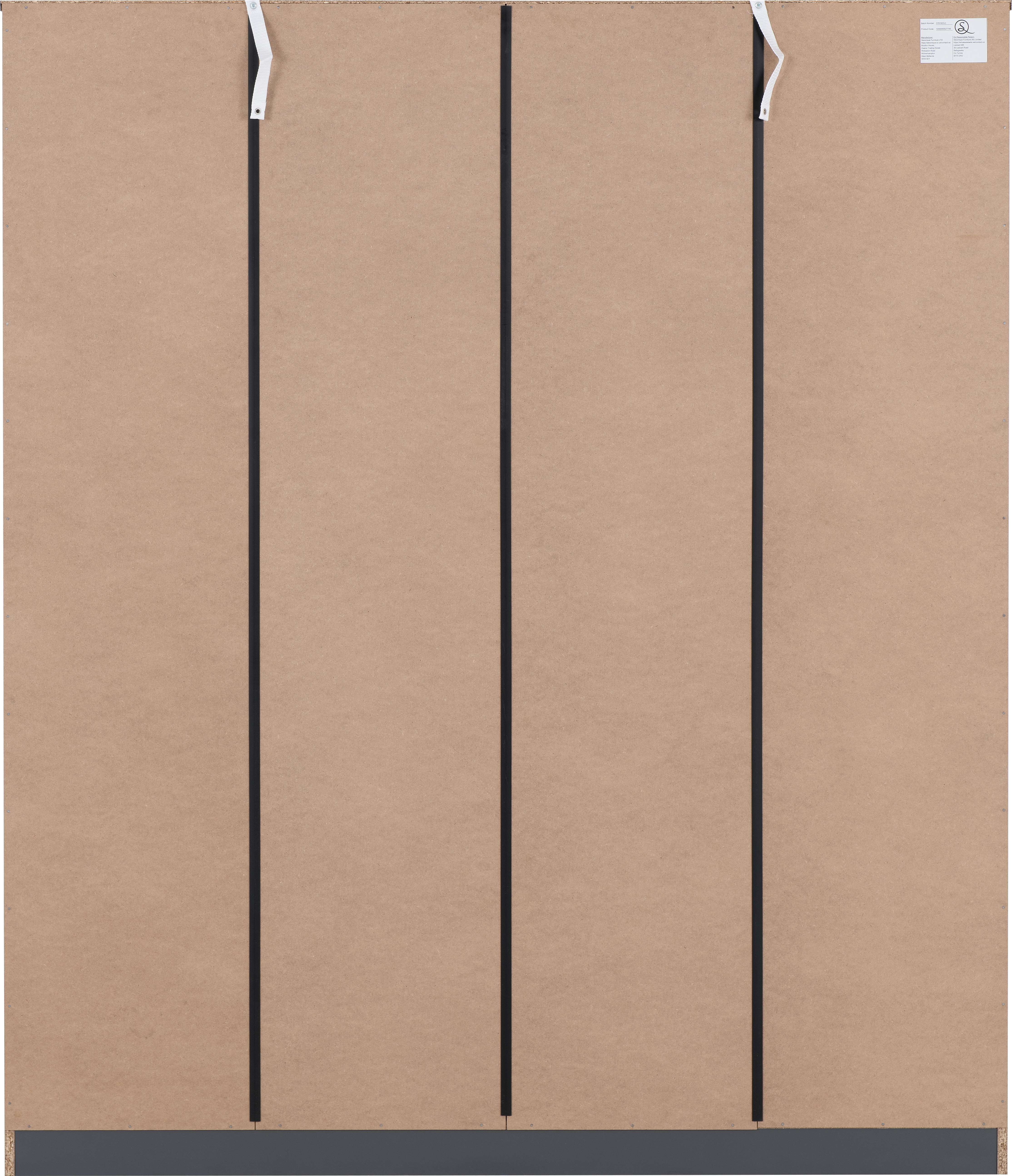 Dakota 4 Door Wardrobe