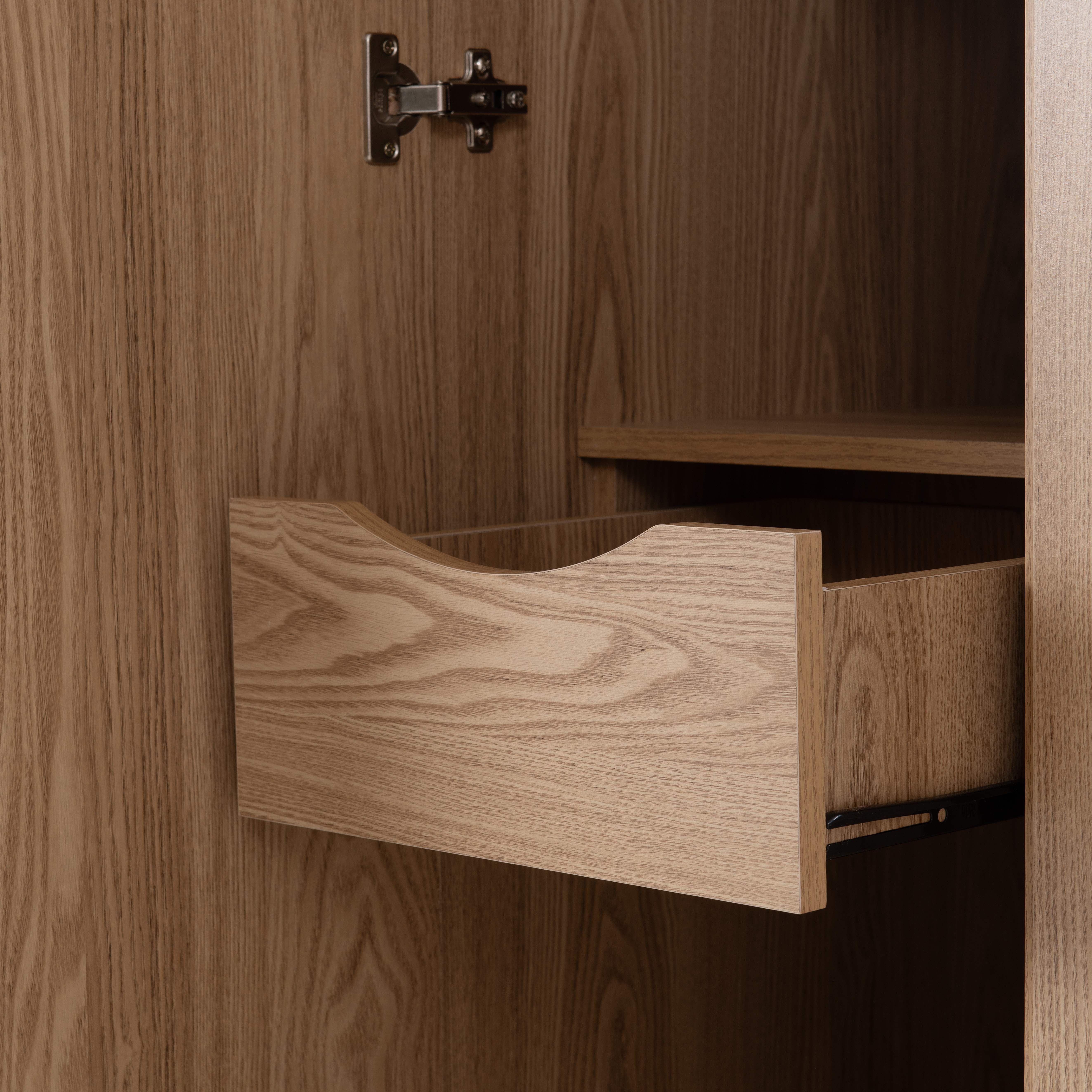 TESSA 4 DOOR MIRRORED WARDROBE