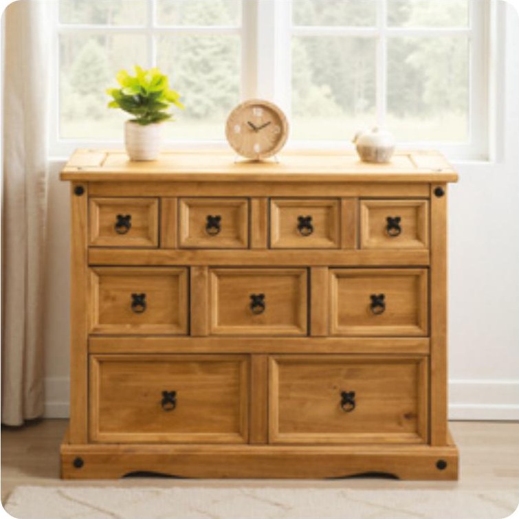 CORONA 4+3+2 DRAWER MERCHANT CHEST