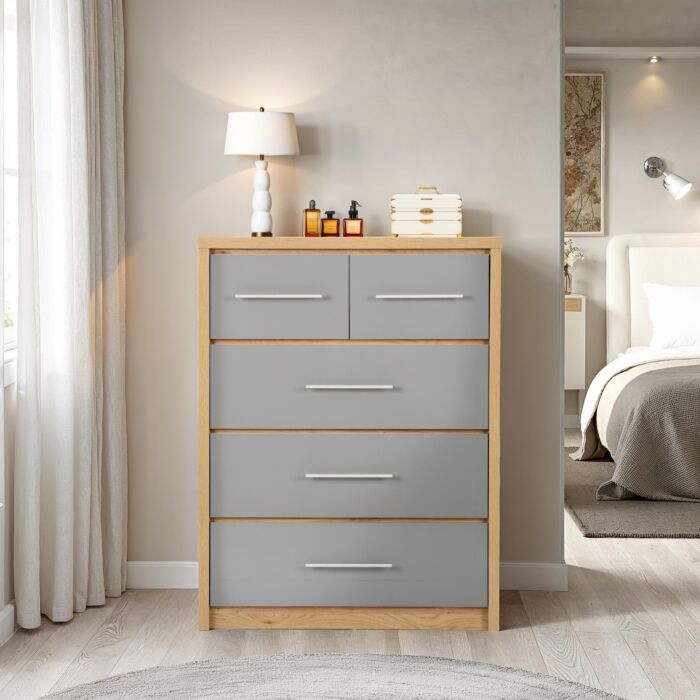 SEVILLE 3+2 DRAWER CHEST