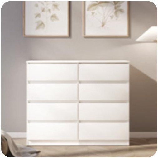 MALVERN 8 DRAWER CHEST