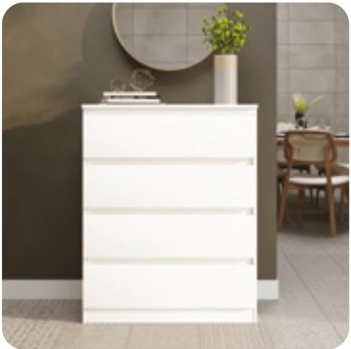MALVERN 4 DRAWER CHEST