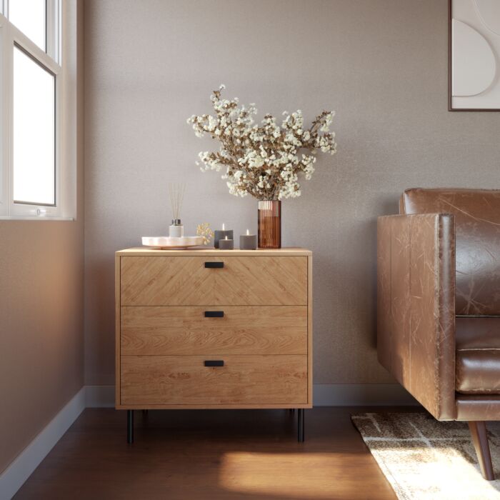 LEON 3 DRAWER CHEST