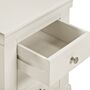 BORDEAUX 3 DRAWER BEDSIDE