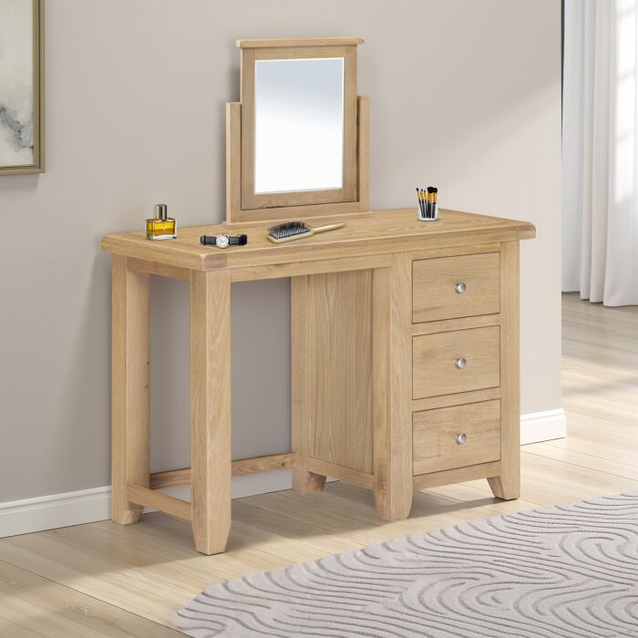 Windsor 3 Drawer Dressing Table And Mirror