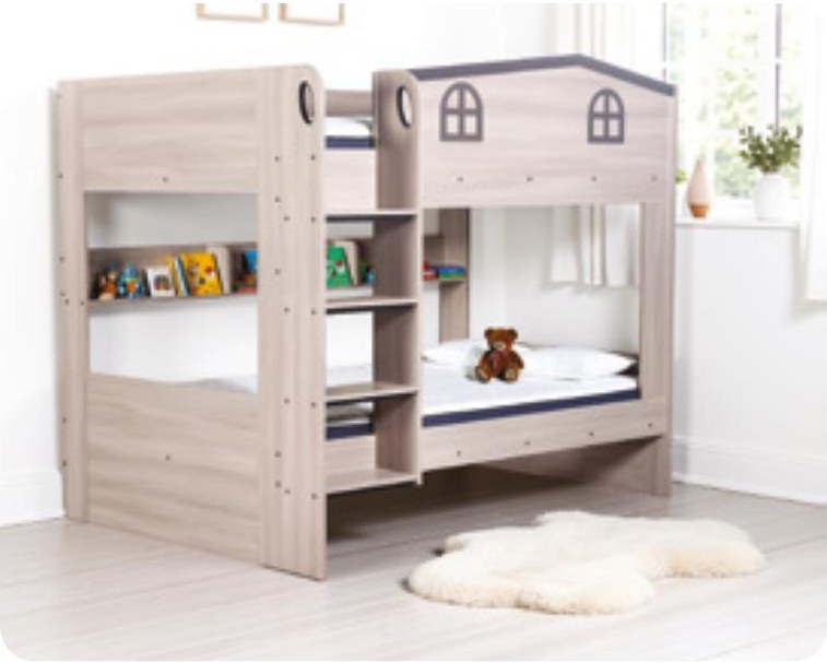 HECTOR SMALL DOUBLE BUNK BED