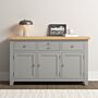 WINDSOR 3 DOOR 3 DRAWER SIDEBOARD