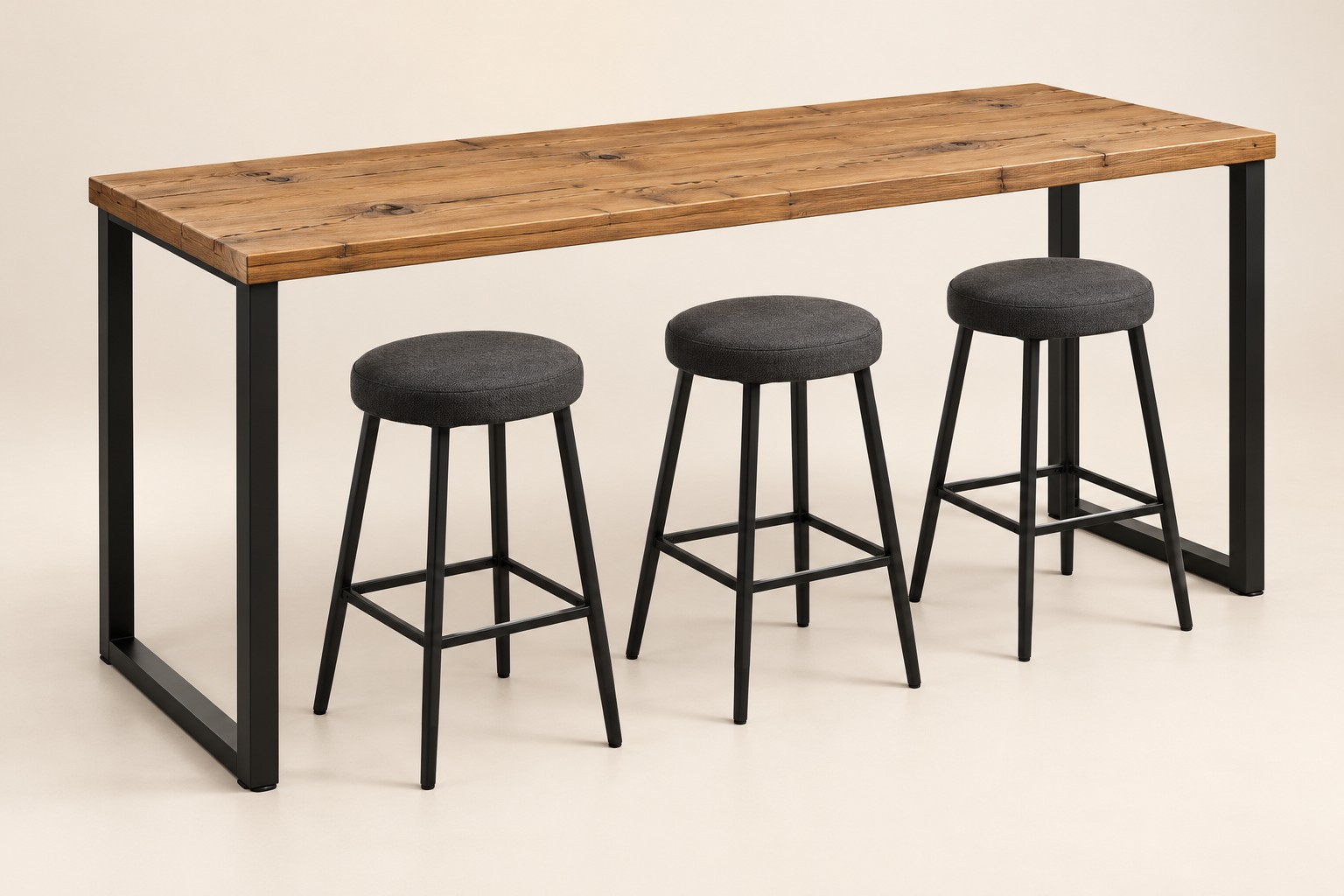 Scaffold Bar Table - 3 Stool