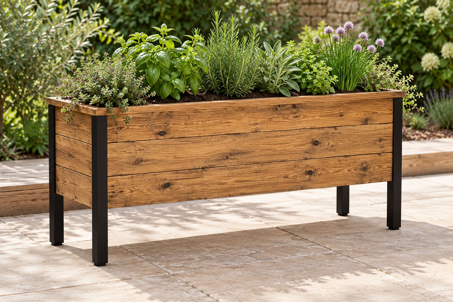 Scaffold Planter Box
